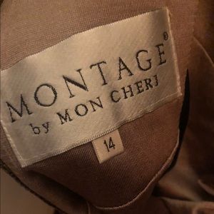 Woman’s Apparel dress Montague by Mon Cheri.